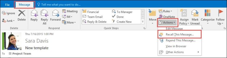 E-Mail Rückholung In Outlook: So Funktioniert Es!