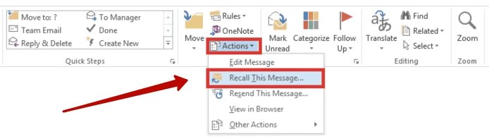 Efficiently Undo Email In Outlook: A Step-By-Step Guide