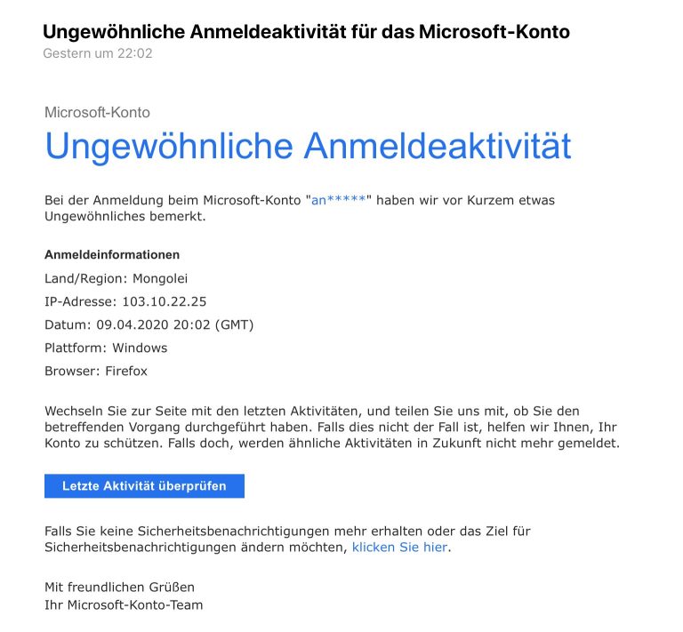 Effizientes Microsoft Konto Team E-Mail-Management